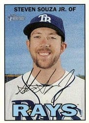 2016 Topps Heritage Base Set Steven Souza Jr. #316 card