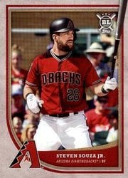 2018 Topps Big League Base Set Steven Souza Jr. #155 card