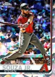 2019 Topps Chrome Sapphire Edition Base Set Steven Souza Jr. #290 card