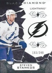 2018-19 Upper Deck Black Diamond Base Set Steven Stamkos #BDB-SS card