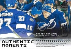 2019-20 SP Authentic Base Set Steven Stamkos #105 card