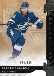 2019-20 Upper Deck Artifacts Base Set Steven Stamkos #138 card