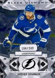 2019-20 Upper Deck Black Diamond Base Set Steven Stamkos #BDB-SS card