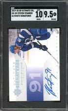 2021-22 Upper Deck Ultimate Collection 2019 Update - Ultimate Signatures Steven Stamkos #US-SS card