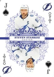 2022-23 O-Pee-Chee Playing Cards Steven Stamkos #J-SPADES card