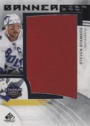 2022-23 SP Game Used 2022 NHL Stadium Series Banner Year Relics Steven Stamkos #BYSS-SS card