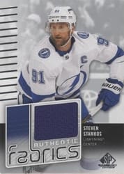 2022-23 SP Game Used Authentic Fabrics Steven Stamkos #AF-SS card