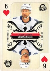 2024-25 O-Pee-Chee Playing Cards Steven Stamkos #6♥ card