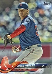 2018 Topps Base Set Steven Wright #370 card
