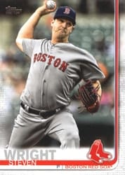 2019 Topps Base Set Steven Wright #518 card