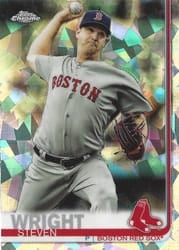 2019 Topps Chrome Sapphire Edition Base Set Steven Wright #518 card