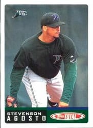 2002 Topps Total Base Set Stevenson Agosto #54 card