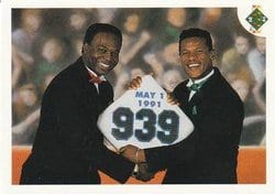 1991 Upper Deck Base Set Stolen Base Leaders #636 card