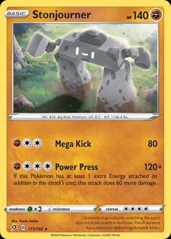 Rebel Clash Stonjourner #111 card