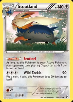 Boundaries Crossed Stoutland #122 card