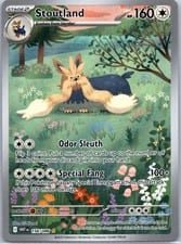 White Flare Stoutland #156 card