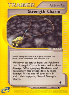 Expedition Base Set Strength Charm #150 card