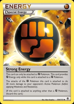 2014 Furious Fists Strong Energy #104 card