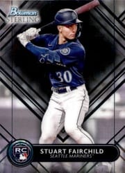 2022 Bowman Sterling Base Set Stuart Fairchild #BSR-40 card