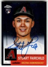 2022 Topps Chrome Platinum Anniversary Autographs Stuart Fairchild #CPA-SF card