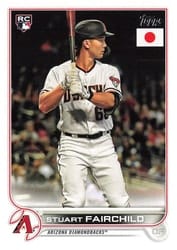 2022 Topps Japan Edition Base Set Stuart Fairchild #71 card