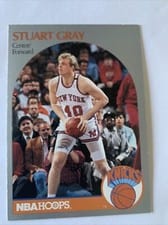 1990-91 Hoops Base Set Stuart Gray #204 card
