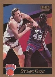 1990-91 SkyBox Base Set Stuart Gray #188 card