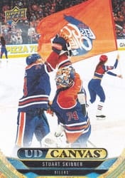 2024-25 Upper Deck UD Canvas Stuart Skinner #C162 card