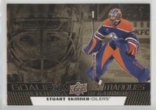 2025-26 Tim Hortons Collectors Series Goalie Etchings Stuart Skinner #GE-17 card