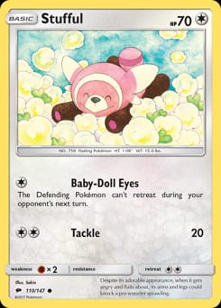 Burning Shadows Stufful #110 card