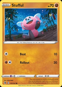 Fusion Strike Stufful #150 card