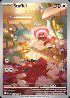 2025 Mega Evolution Stufful #154 card