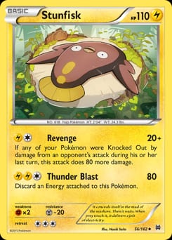 BREAKthrough Stunfisk #56 card