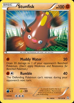 Dragons Exalted Stunfisk #70 card