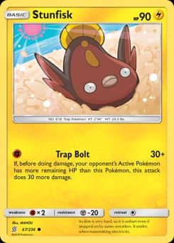 Unified Minds Stunfisk #67 card