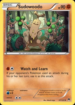 2016 BREAKpoint Sudowoodo #67 card
