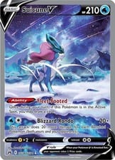 Crown Zenith Galarian Gallery Suicune V #GG38 card