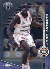 2023-24 Topps Chrome NBL Base Set Sunday Dech #9 card