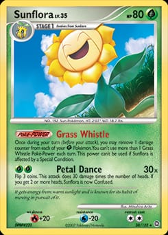 Secret Wonders Sunflora #38 card
