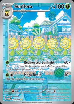 Twilight Masquerade Sunflora #169 card