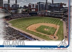 2019 Topps Base Set SunTrust Park #71 card
