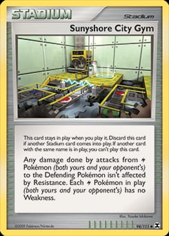 Rising Rivals Sunyshore City Gym #94 card
