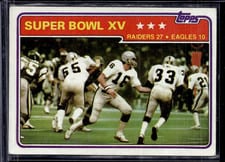 1981 Topps Super Bowl XV #494 card