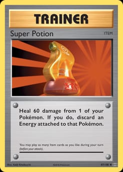 Evolutions Super Potion #87 card
