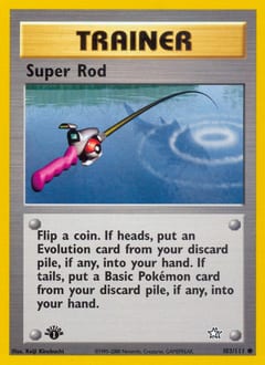 2000 Neo Genesis Super Rod #103 card