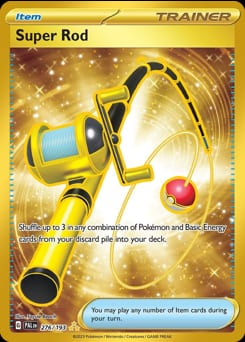 2023 Paldea Evolved Super Rod #276 card