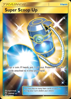 2017 Burning Shadows Super Scoop Up #166 card