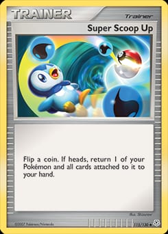 Diamond & Pearl Super Scoop Up #115 card