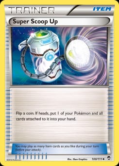 Furious Fists Super Scoop Up #100 card