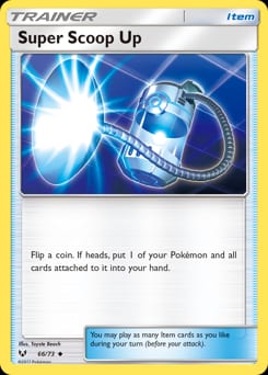 Shining Legends Super Scoop Up #66 card